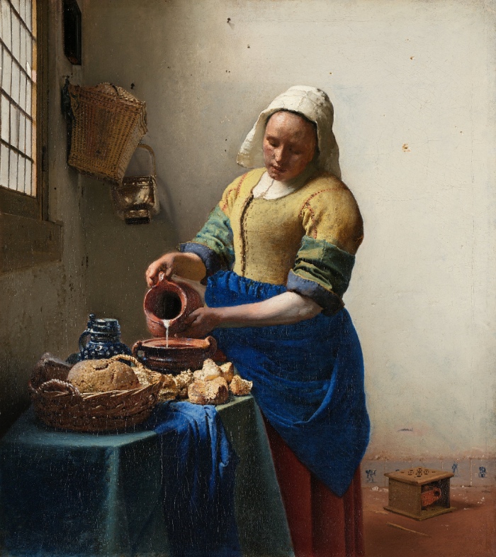 Vermeer: La lattaia